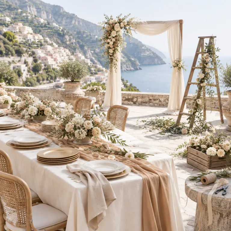 Planning an Amalfi Coast wedding with luxury hotels and romantic villas