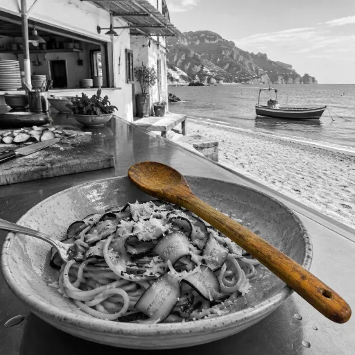 Nerano's Zucchini Pasta and the Kitchen That Earned Three Michelin Stars Without Moving From the Beach