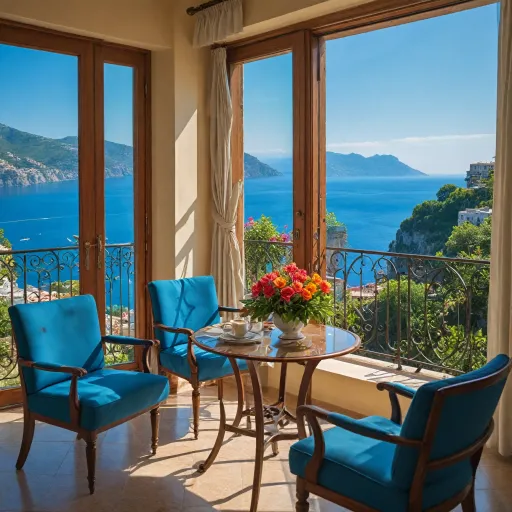 Amalfi Coast hotel suites booking: elevate your stay with luxury and stunning views