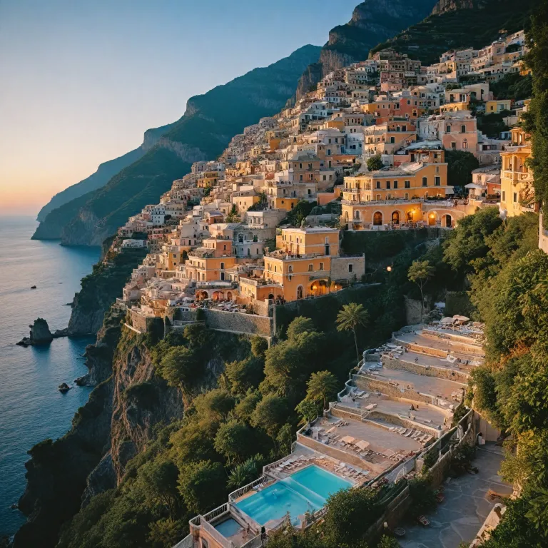 Experience the elegance of villas in Positano: panoramic sea views and private luxury
