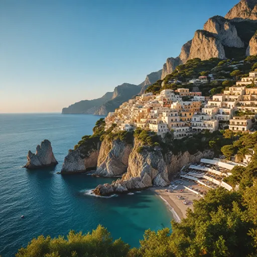 Capri and the Amalfi Coast in Italy for refined coastal escapes