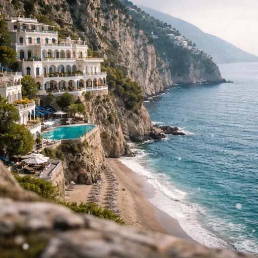 The Sandy Beach Delusion: Why Amalfi's Cliff Hotels Work Harder Than Their Beachfront Rivals